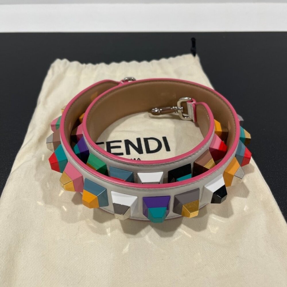 Fendi Studded Shoulder Strap (JB1237)